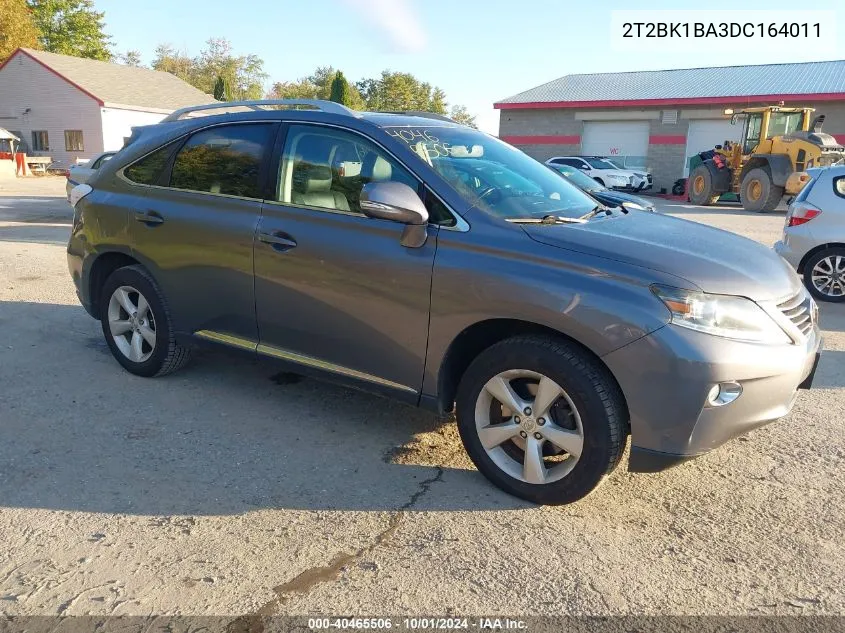 2013 Lexus Rx 350 VIN: 2T2BK1BA3DC164011 Lot: 40465506