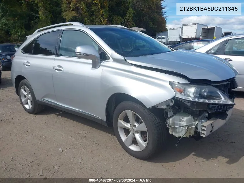 2T2BK1BA5DC211345 2013 Lexus Rx 350