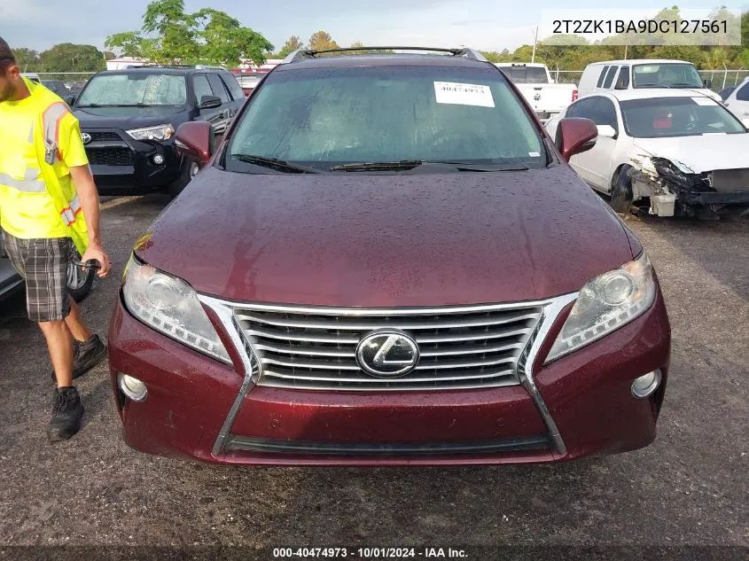 2T2ZK1BA9DC127561 2013 Lexus Rx 350