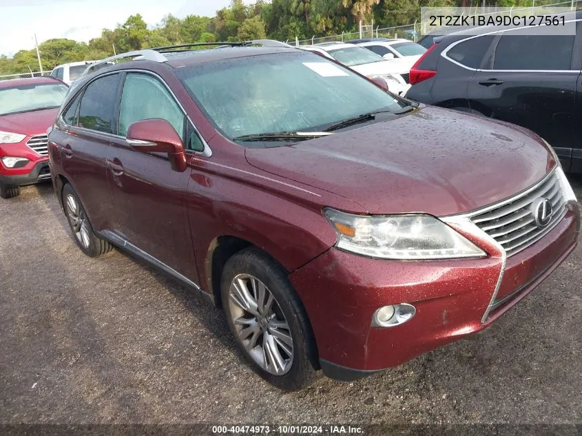 2013 Lexus Rx 350 VIN: 2T2ZK1BA9DC127561 Lot: 40474973