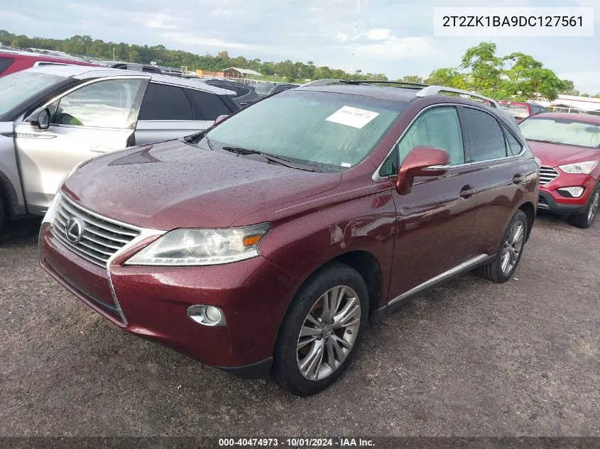 2T2ZK1BA9DC127561 2013 Lexus Rx 350