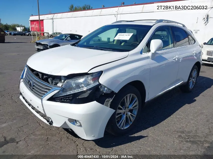 2T2BK1BA3DC206032 2013 Lexus Rx 350