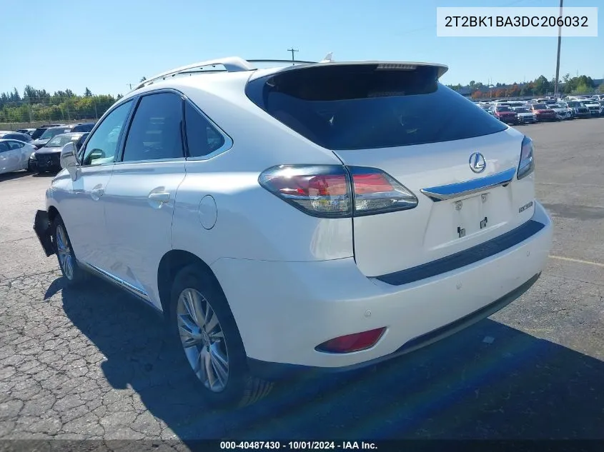 2T2BK1BA3DC206032 2013 Lexus Rx 350