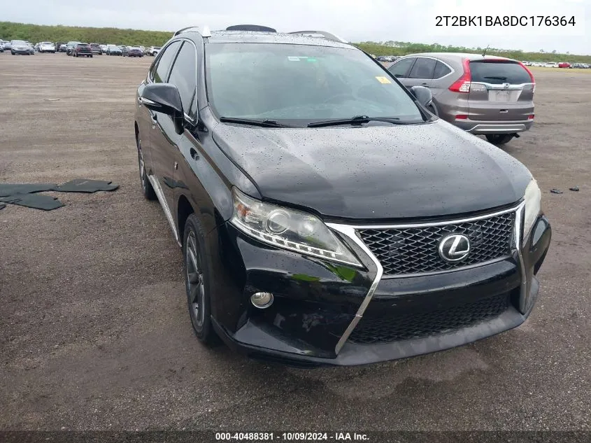 2013 Lexus Rx 350/Base/F Sport VIN: 2T2BK1BA8DC176364 Lot: 40488381