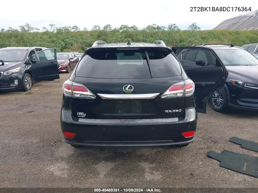 2013 Lexus Rx 350/Base/F Sport VIN: 2T2BK1BA8DC176364 Lot: 40488381