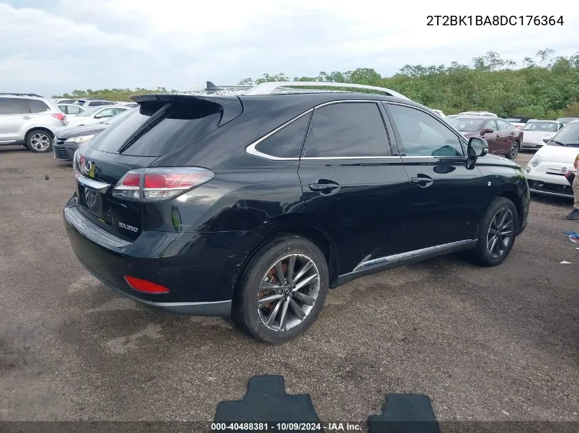 2013 Lexus Rx 350/Base/F Sport VIN: 2T2BK1BA8DC176364 Lot: 40488381