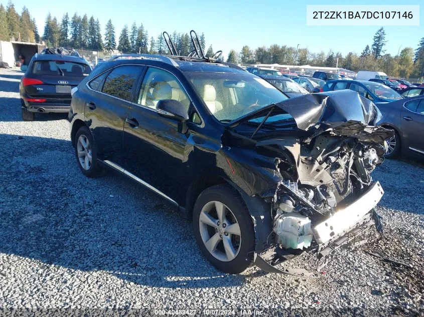 2013 Lexus Rx 350 350 VIN: 2T2ZK1BA7DC107146 Lot: 40489427