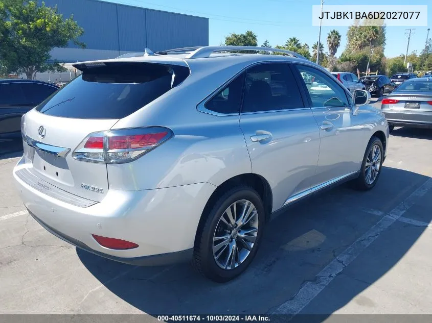 JTJBK1BA6D2027077 2013 Lexus Rx 350