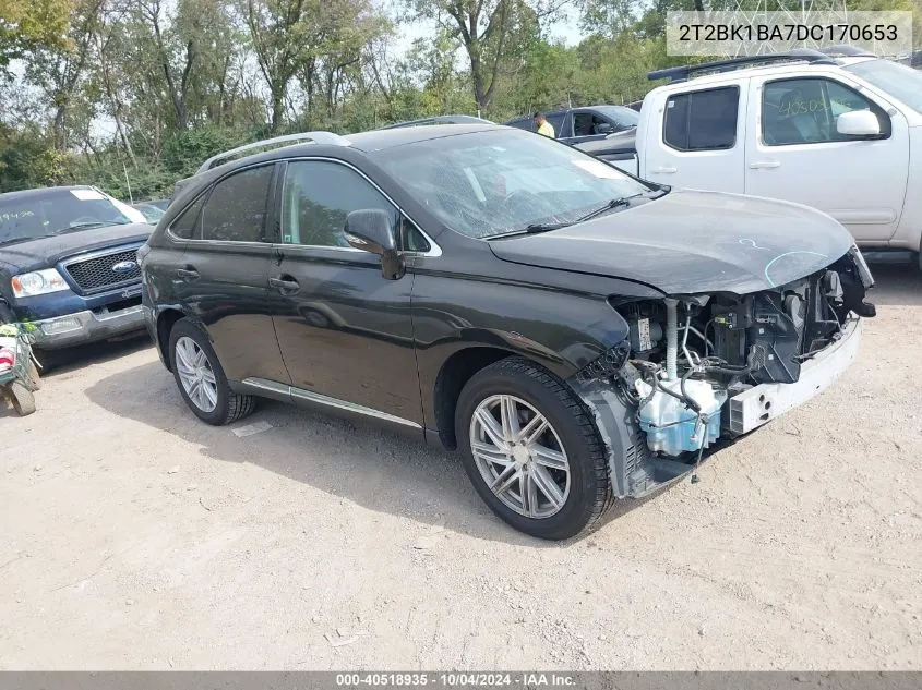 2013 Lexus Rx 350 VIN: 2T2BK1BA7DC170653 Lot: 40518935