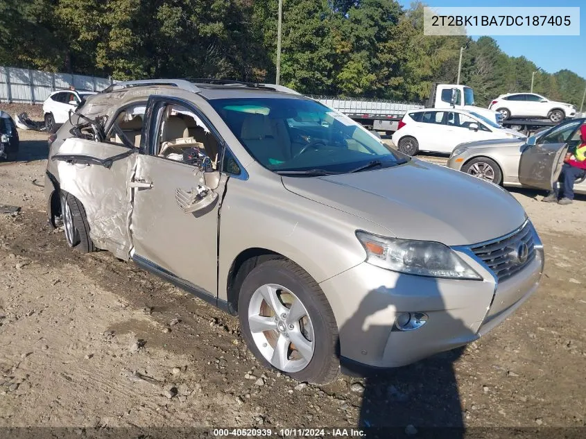 2013 Lexus Rx 350 VIN: 2T2BK1BA7DC187405 Lot: 40520939