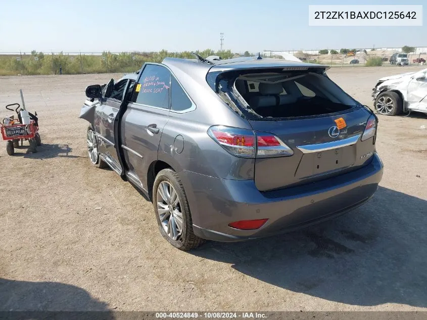 2013 Lexus Rx 350 VIN: 2T2ZK1BAXDC125642 Lot: 40524849