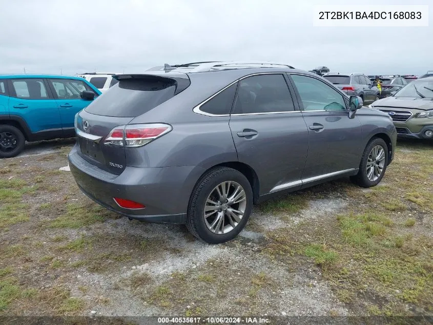 2013 Lexus Rx 350/Base/F Sport VIN: 2T2BK1BA4DC168083 Lot: 40535617