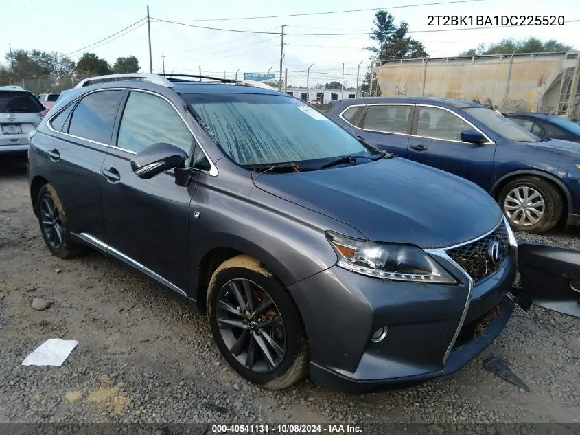 2013 Lexus Rx 350 350/Base/F Sport VIN: 2T2BK1BA1DC225520 Lot: 40541131