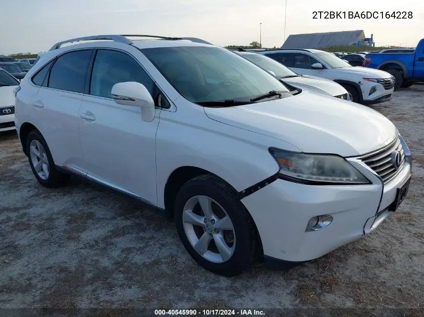 2013 Lexus Rx 350 VIN: 2T2BK1BA6DC164228 Lot: 40545990