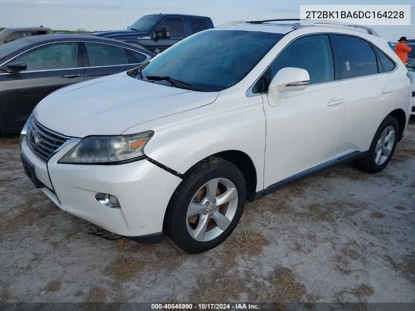 2013 Lexus Rx 350 VIN: 2T2BK1BA6DC164228 Lot: 40545990