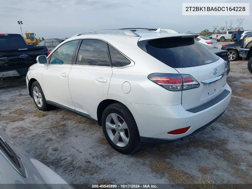 2013 Lexus Rx 350 VIN: 2T2BK1BA6DC164228 Lot: 40545990