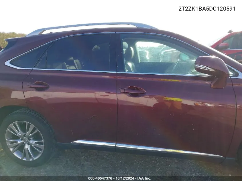 2T2ZK1BA5DC120591 2013 Lexus Rx 350