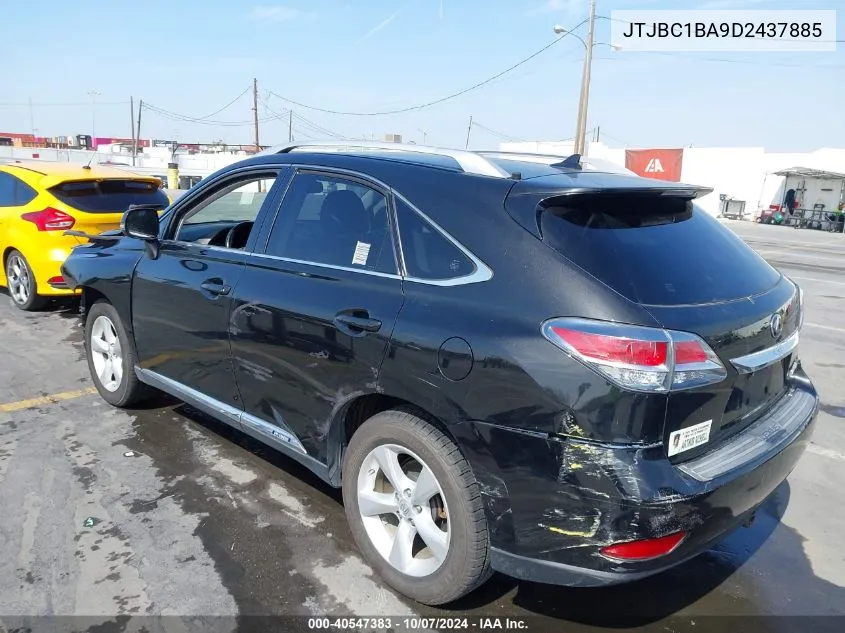 2013 Lexus Rx 450H VIN: JTJBC1BA9D2437885 Lot: 40547383