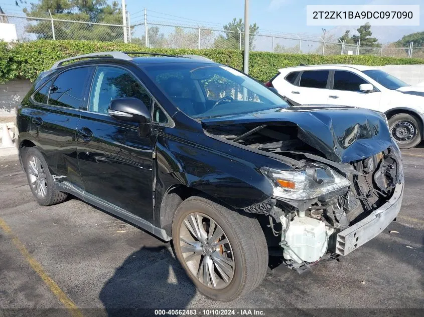 2013 Lexus Rx 350 VIN: 2T2ZK1BA9DC097090 Lot: 40562483