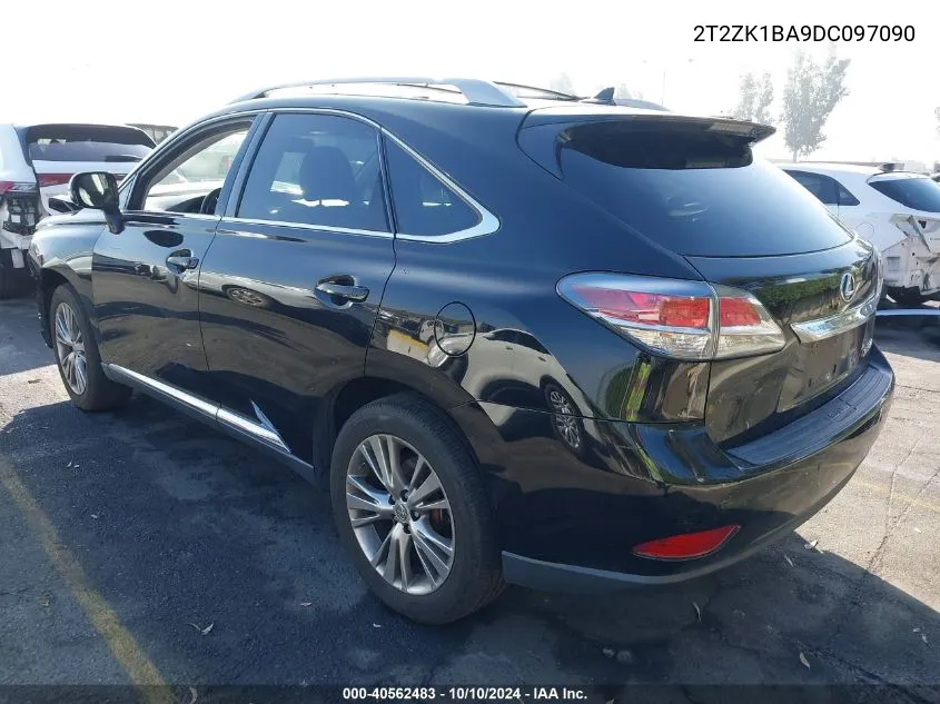 2013 Lexus Rx 350 VIN: 2T2ZK1BA9DC097090 Lot: 40562483