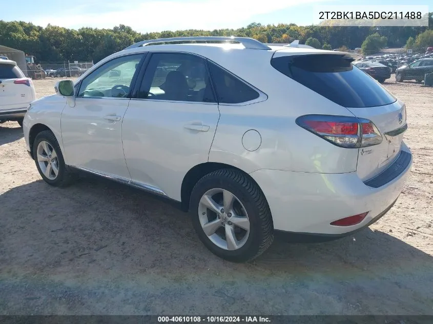 2T2BK1BA5DC211488 2013 Lexus Rx 350