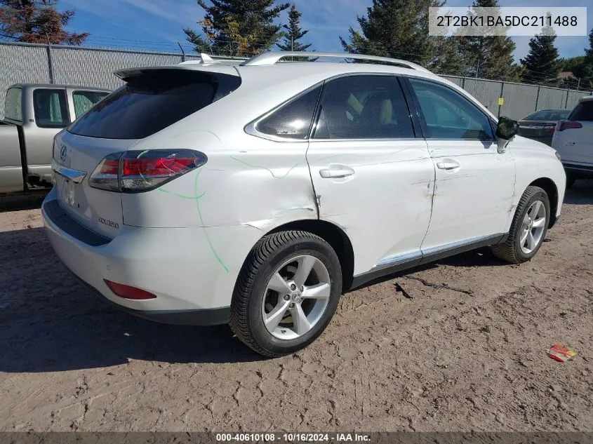 2T2BK1BA5DC211488 2013 Lexus Rx 350