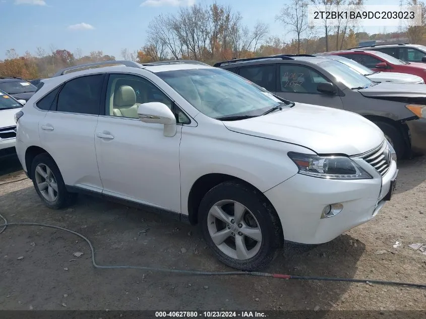 2013 Lexus Rx 350 VIN: 2T2BK1BA9DC203023 Lot: 40627880