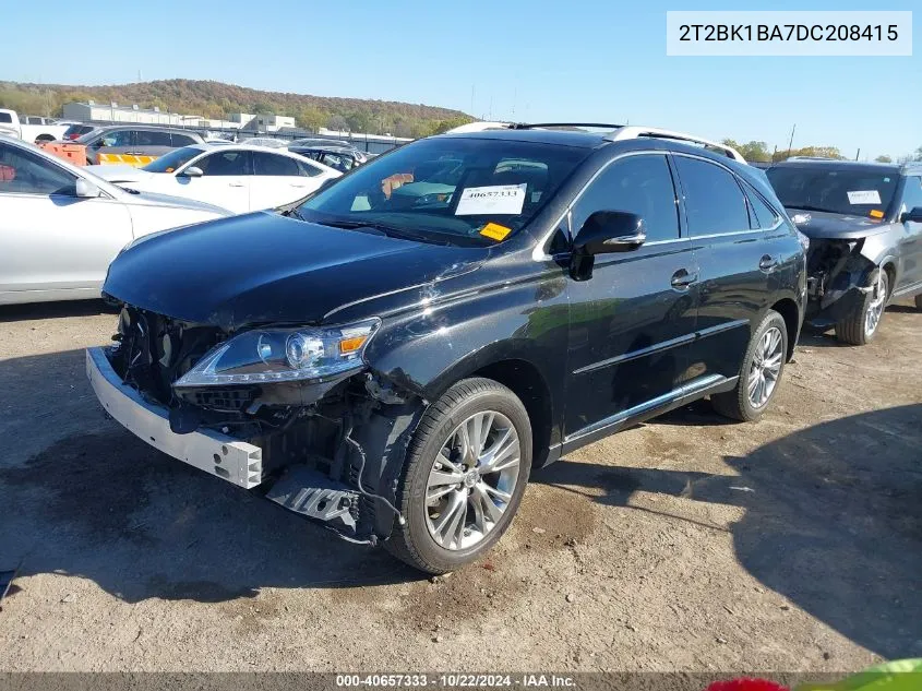 2T2BK1BA7DC208415 2013 Lexus Rx 350