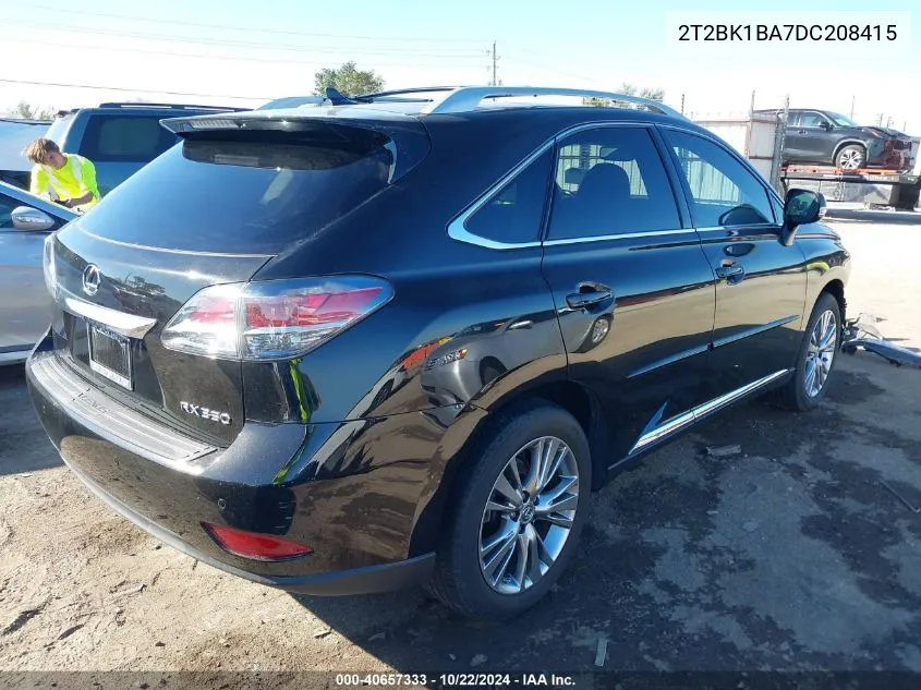 2T2BK1BA7DC208415 2013 Lexus Rx 350