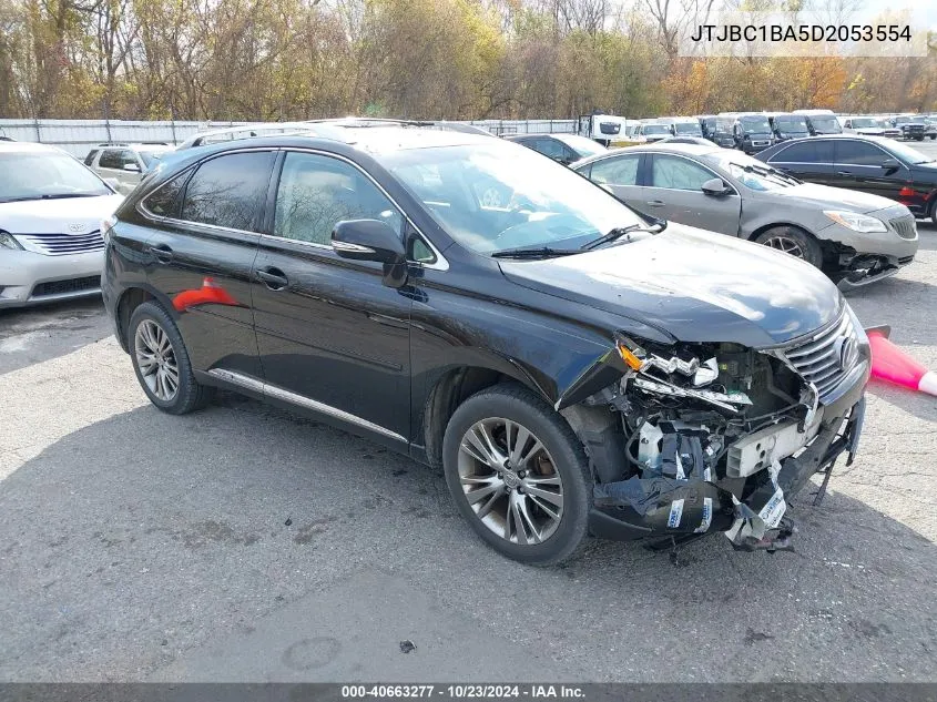 2013 Lexus Rx 450H VIN: JTJBC1BA5D2053554 Lot: 40663277