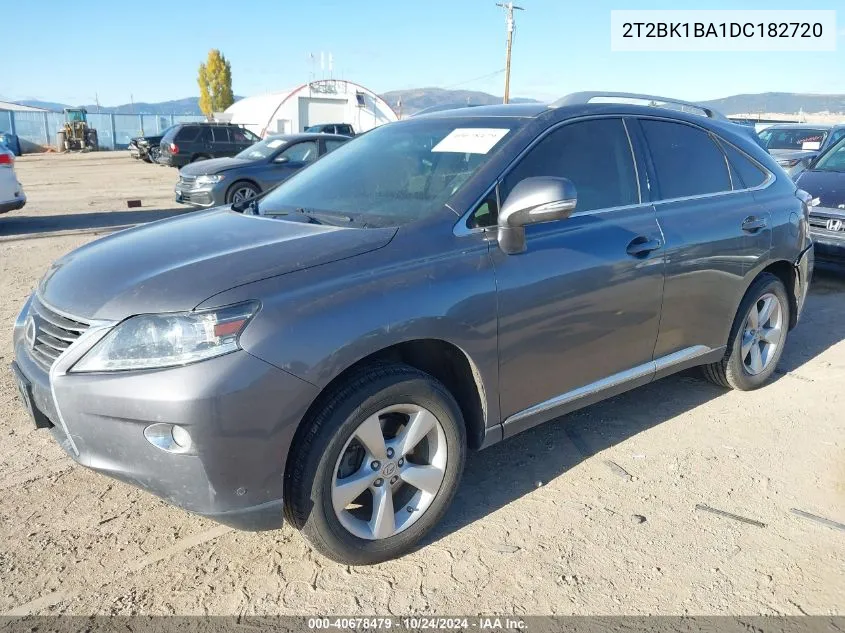 2013 Lexus Rx 350 VIN: 2T2BK1BA1DC182720 Lot: 40678479