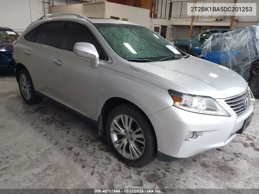 2013 Lexus Rx 350 VIN: 2T2BK1BA5DC201253 Lot: 40707644