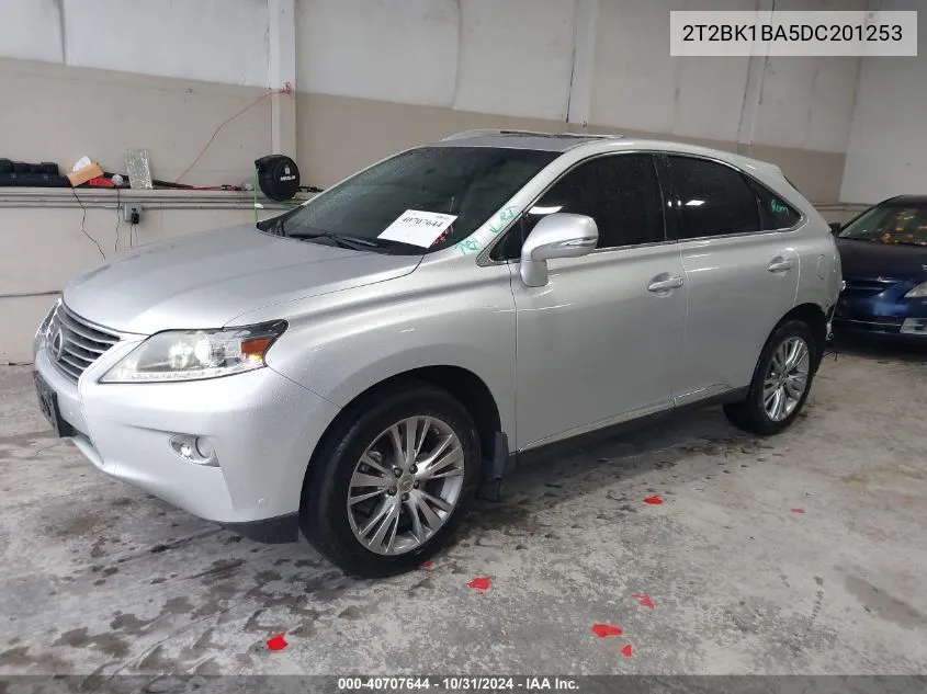 2013 Lexus Rx 350 VIN: 2T2BK1BA5DC201253 Lot: 40707644