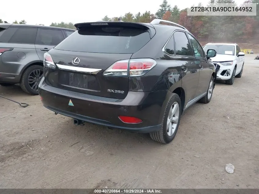 2T2BK1BA9DC164952 2013 Lexus Rx 350