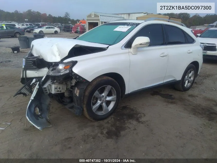 2013 Lexus Rx 350 VIN: 2T2ZK1BA5DC097300 Lot: 40747352