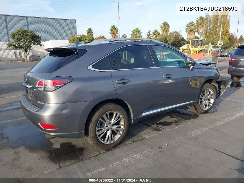 2013 Lexus Rx 350 VIN: 2T2BK1BA9DC218590 Lot: 40756322