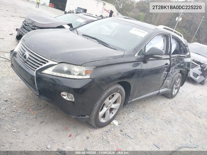 2013 Lexus Rx 350 VIN: 2T2BK1BA0DC225220 Lot: 40789285