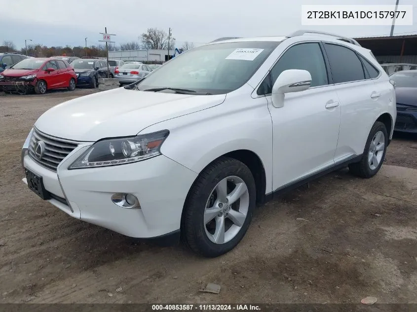 2013 Lexus Rx 350 VIN: 2T2BK1BA1DC157977 Lot: 40853587