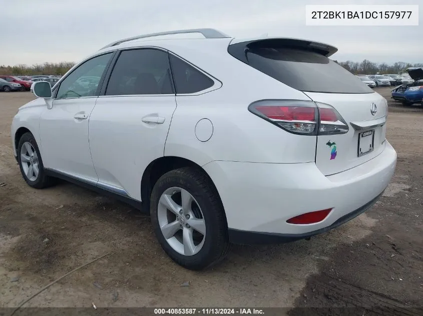 2013 Lexus Rx 350 VIN: 2T2BK1BA1DC157977 Lot: 40853587