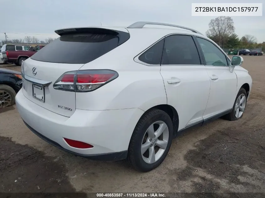 2013 Lexus Rx 350 VIN: 2T2BK1BA1DC157977 Lot: 40853587