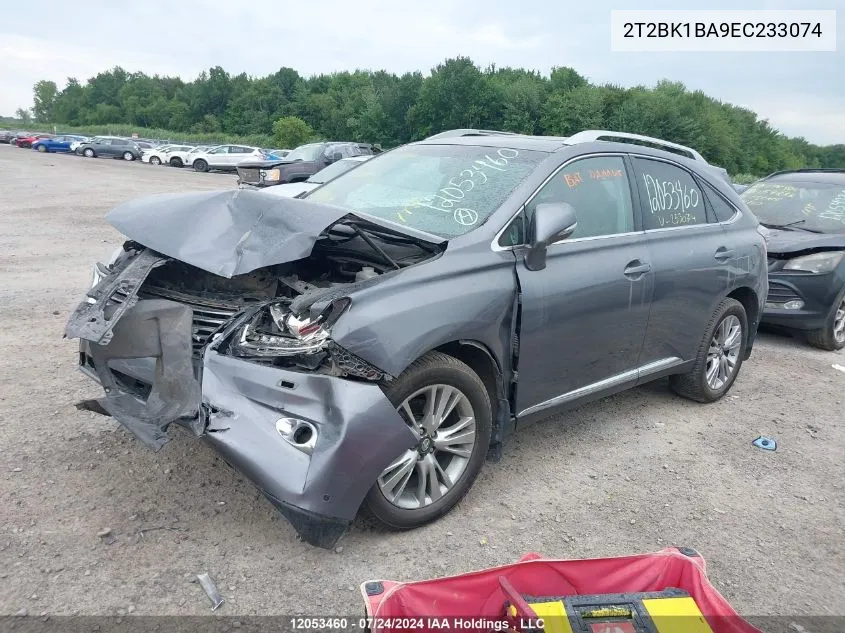 2014 Lexus Rx 350 F Sport VIN: 2T2BK1BA9EC233074 Lot: 12053460