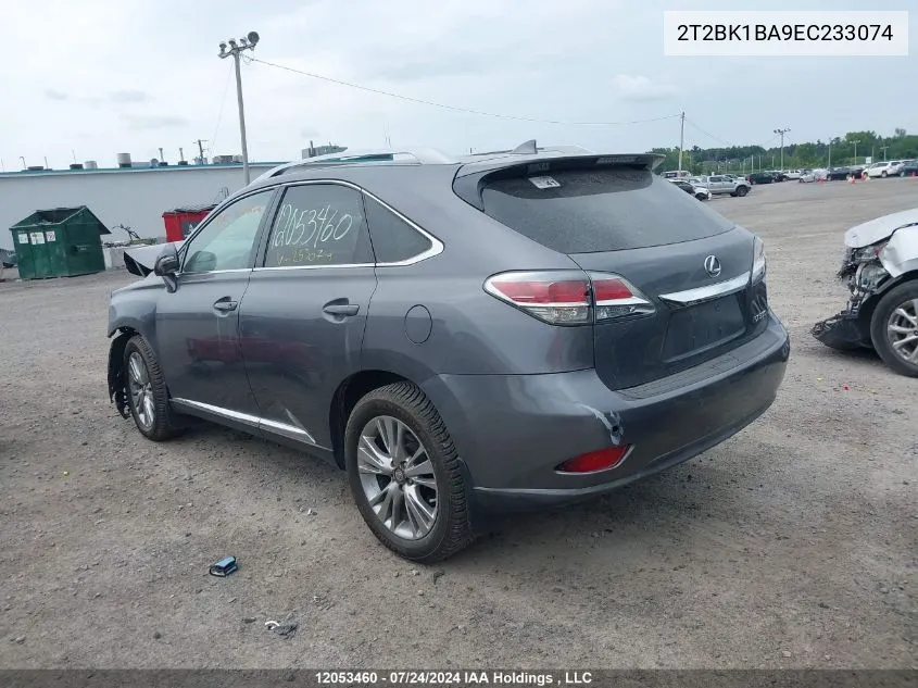 2014 Lexus Rx 350 F Sport VIN: 2T2BK1BA9EC233074 Lot: 12053460