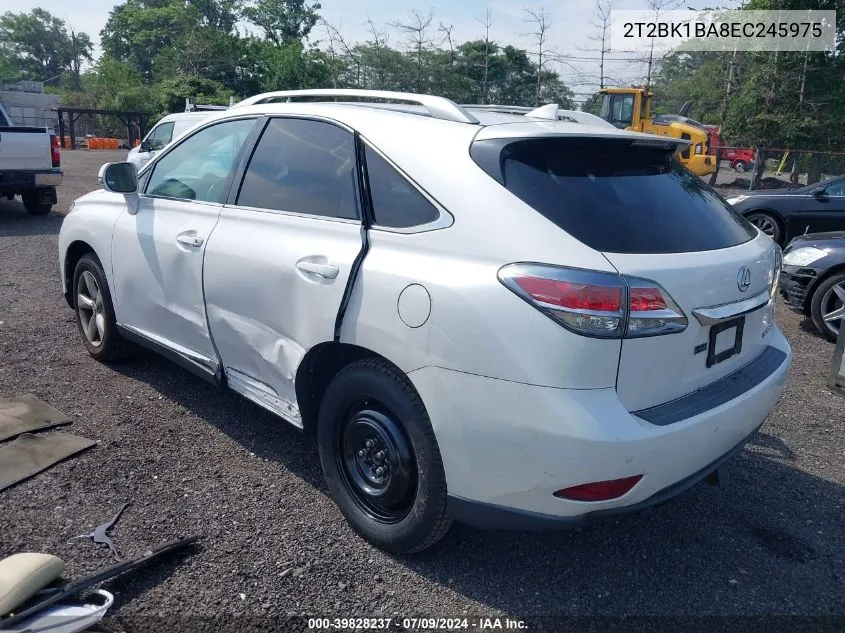 2T2BK1BA8EC245975 2014 Lexus Rx 350