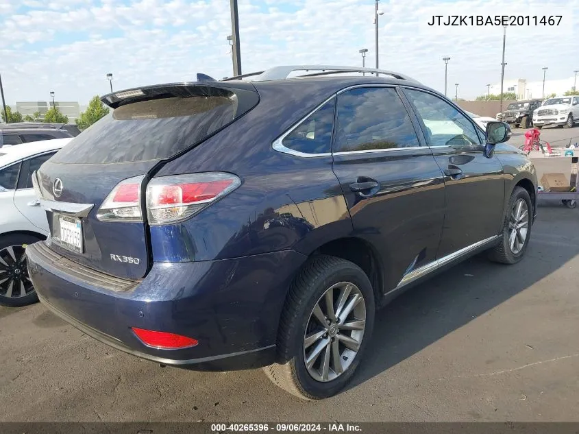 JTJZK1BA5E2011467 2014 Lexus Rx 350