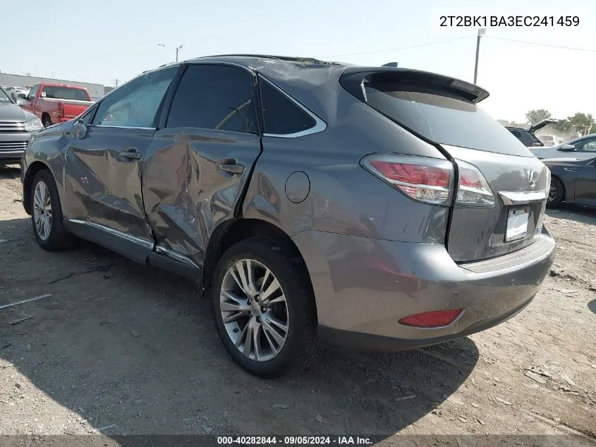 2T2BK1BA3EC241459 2014 Lexus Rx 350