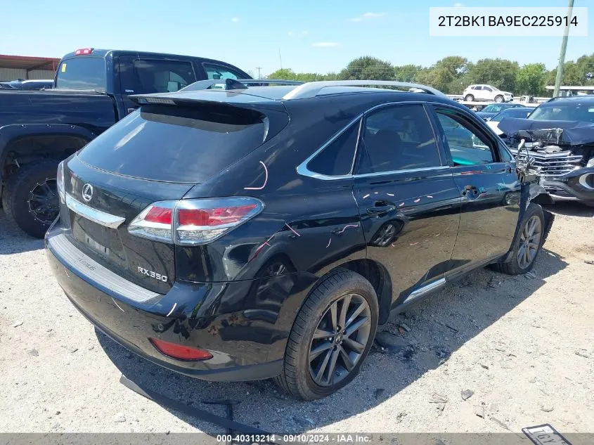 2T2BK1BA9EC225914 2014 Lexus Rx 350 F Sport