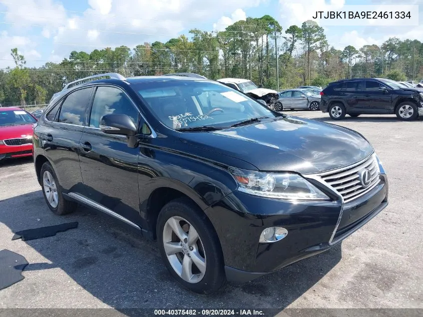 2014 Lexus Rx 350 VIN: JTJBK1BA9E2461334 Lot: 40375482