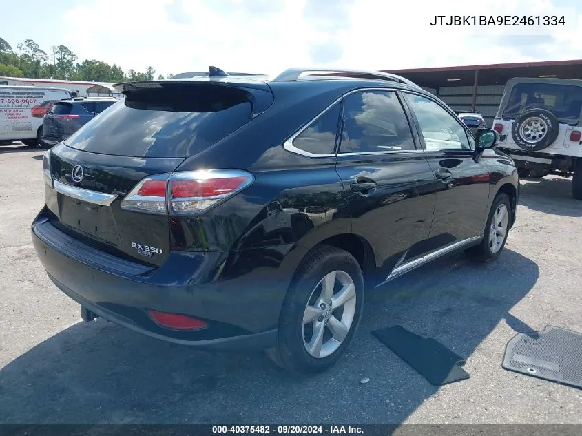 2014 Lexus Rx 350 VIN: JTJBK1BA9E2461334 Lot: 40375482