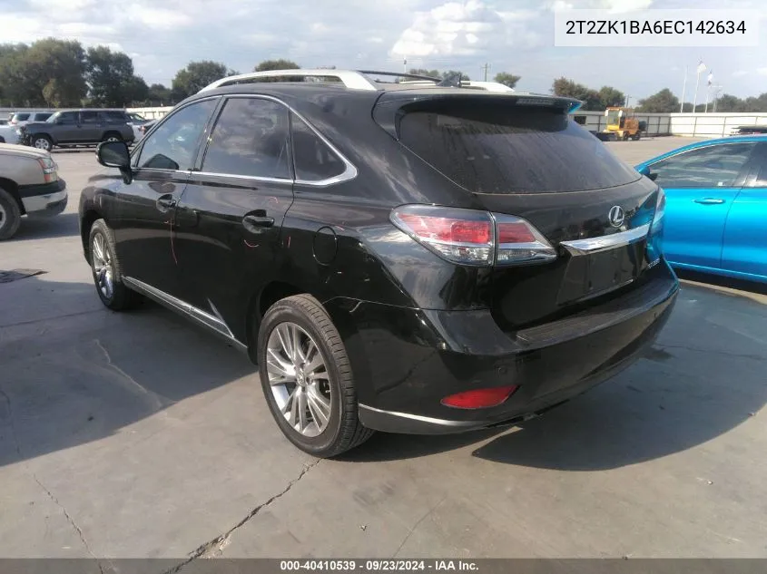 2014 Lexus Rx 350 VIN: 2T2ZK1BA6EC142634 Lot: 40410539