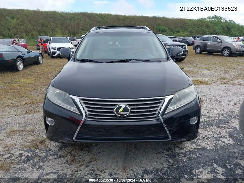 2014 Lexus Rx 350 VIN: 2T2ZK1BA0EC133623 Lot: 40523538